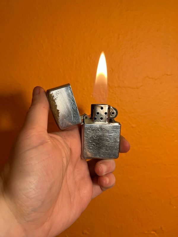 1958 Distressed Filigree Zippo Lighter