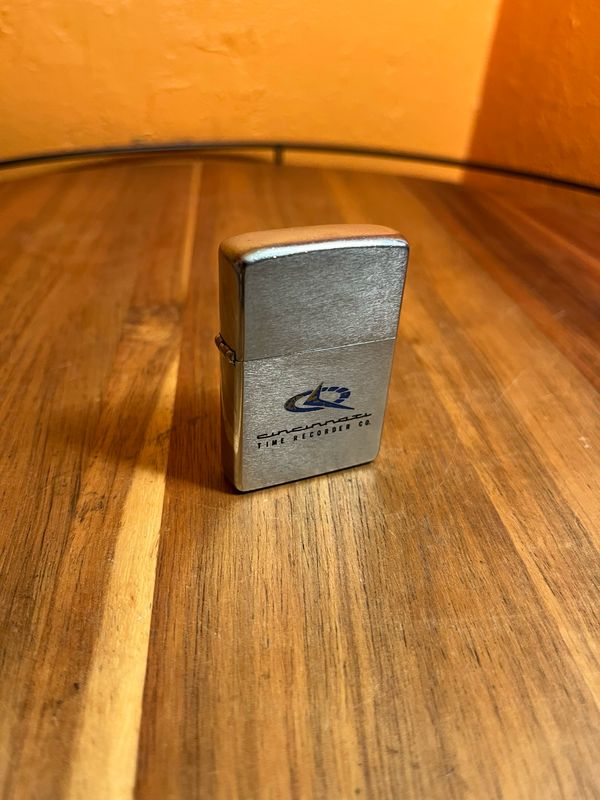 1976-77 Cincinnati Time Recorder Co Zippo Lighter
