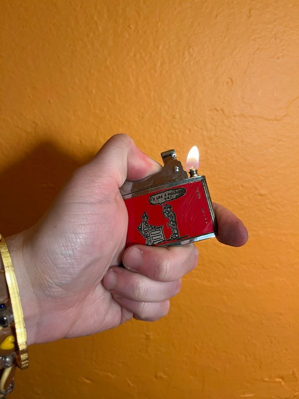 Black Sea NCO Club Sinop Turkey Life Of The Hill Crass Humor Military Flat Lighter