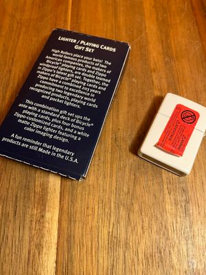 2012 1932 Playing Cards Sealed Unstruck Zippo Lighter