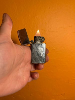 1981 Customized ‘MCM’ Zippo Slim Lighter