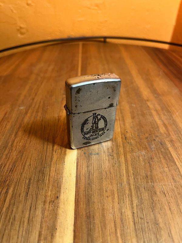 Pre-1950 Duff Norton Jacks Zippo Lighter