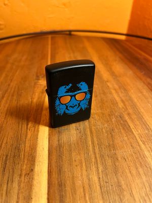 2014 Cool Blue Ape Zippo Lighter