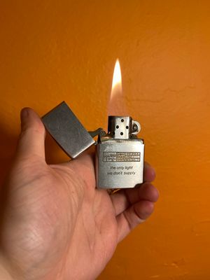 1975 WH Kimball Quality Outdoor Lighting Zippo Lighter