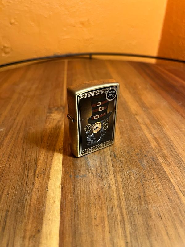 2012 Steampunk Skull Sealed Unstruck Zippo Lighter