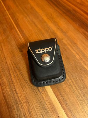 Leather Zippo Lighter Belt Holster Case