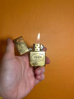 2004 Zippo Manufacturing Bradford PA Golden Lighter