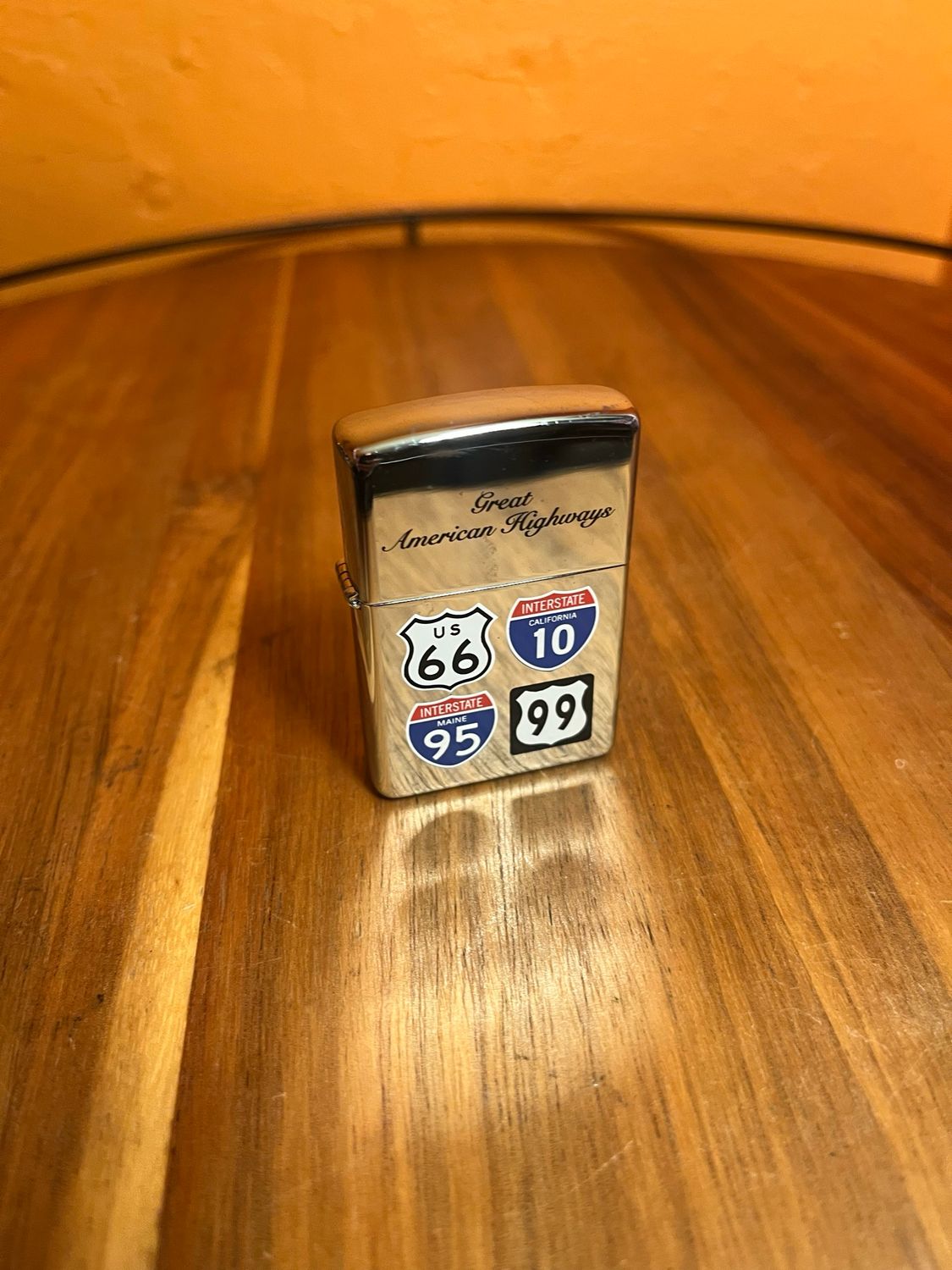 1994 Great American Highways Sealed Unstruck Zippo Lighter