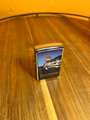 1996 Cambridge Diner Sealed Unstruck Zippo Lighter