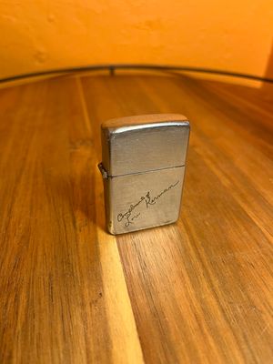 Pre-1950 Compliments Of Lou Kerman Zippo Lighter