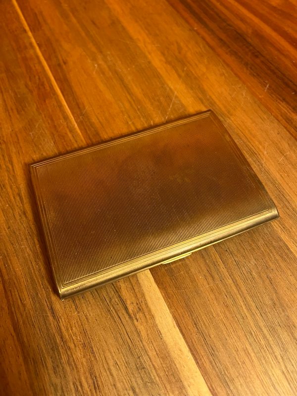 Lido US States Map Cigarette Case