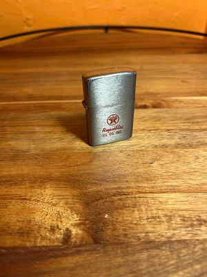 Texaco Republican Oil Co Inc Flip Top Too Lighter