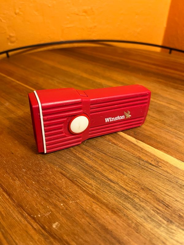 Winston Cigarettes Red Flashlight