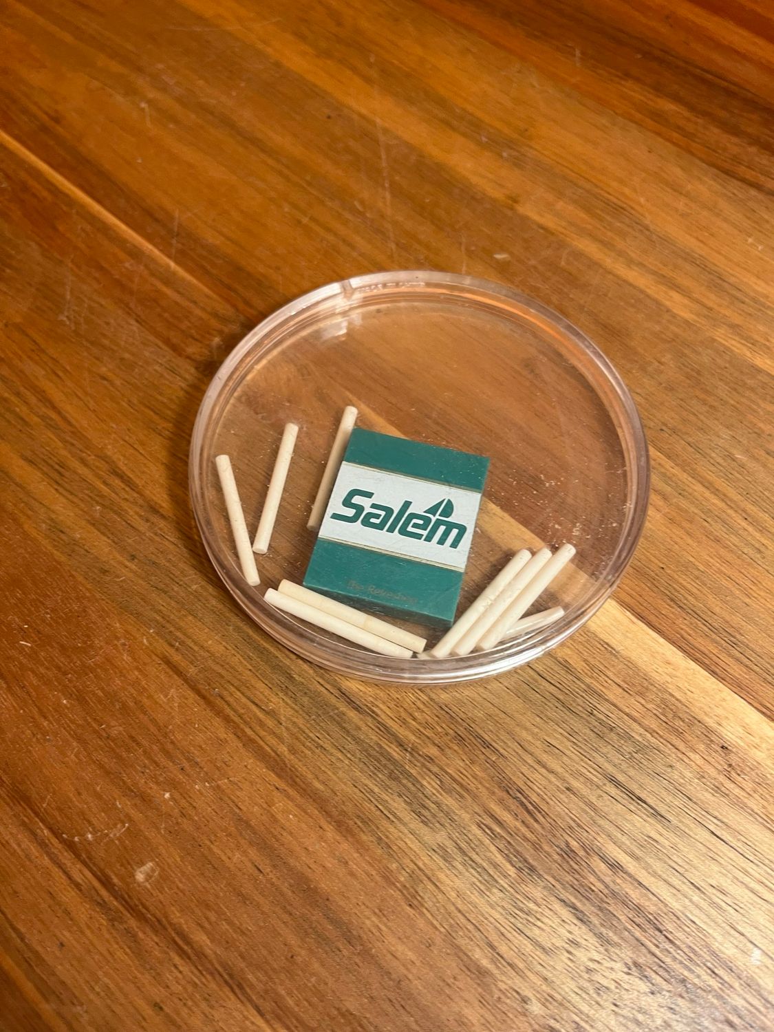 Salem Cigarette Shaker Puzzle