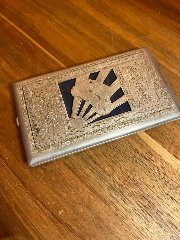 Romantic Egyptian Souvenir Cigarette Case