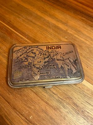 Indian Cruise Souvenir Cigarette Case