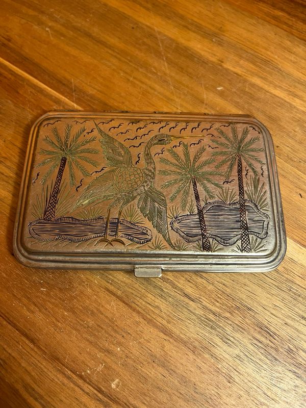 Indian Cruise Souvenir Cigarette Case