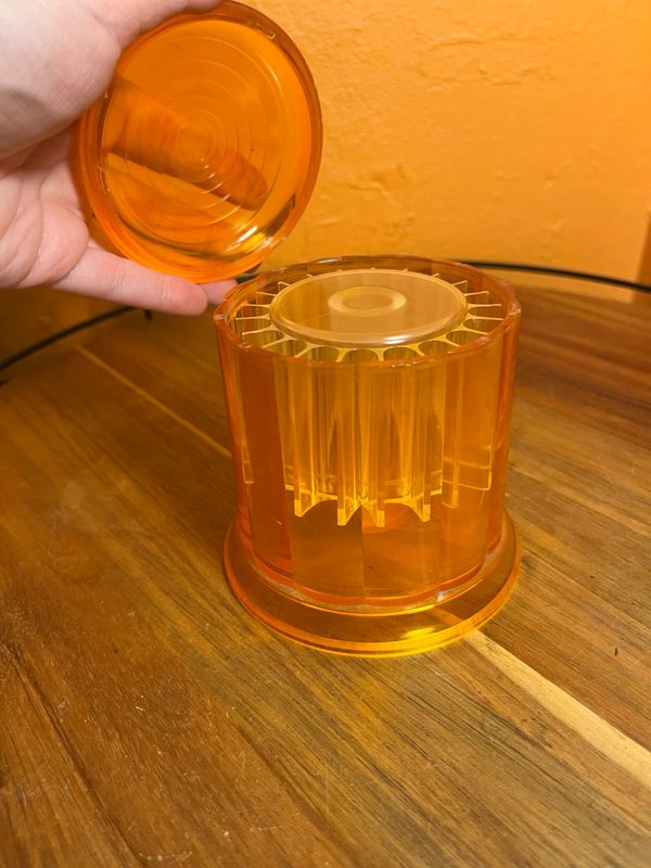 Cig-ette Spinning Orange Cigarette Dispenser