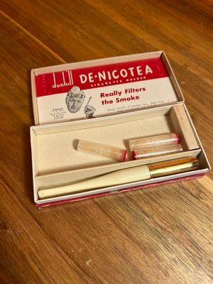 Lady De Nicote Crystal Filter Cigarette Holder