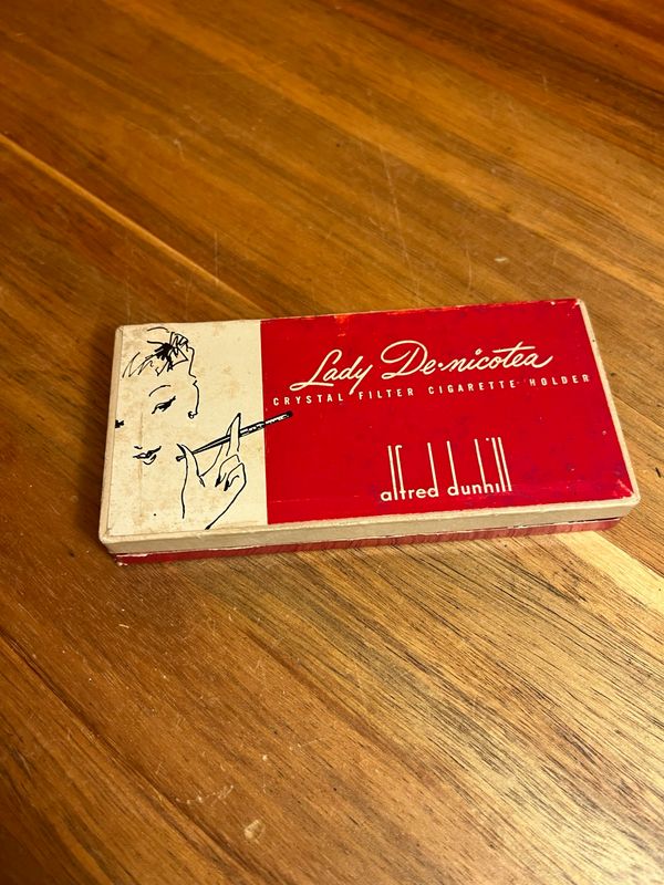 Lady De Nicote Crystal Filter Cigarette Holder
