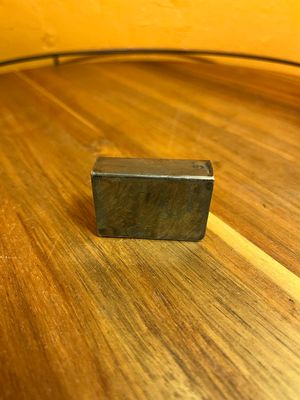 Country Peasant Scene Danish Silver Matchbox Holder