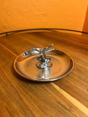1950s Pincherette Pelicans Chrome Ashtray