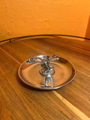 1950s Pincherette Pelicans Chrome Ashtray