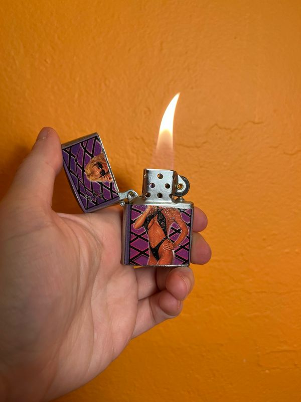 Customized WF Hello Sable Flip Top Lighter