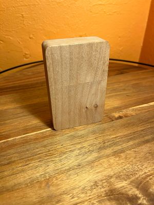 Wooden Camel Lights Cigarette Case