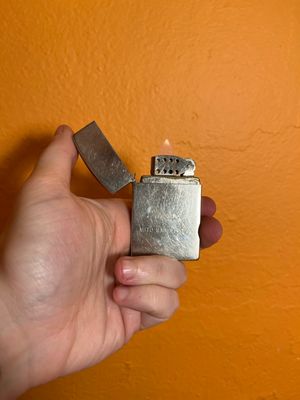 Jackson Auto Radiator Co Theru-Lite Austria Measuring Tape Flip Top Lighter