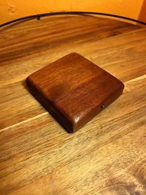 Wooden Cigarette Case