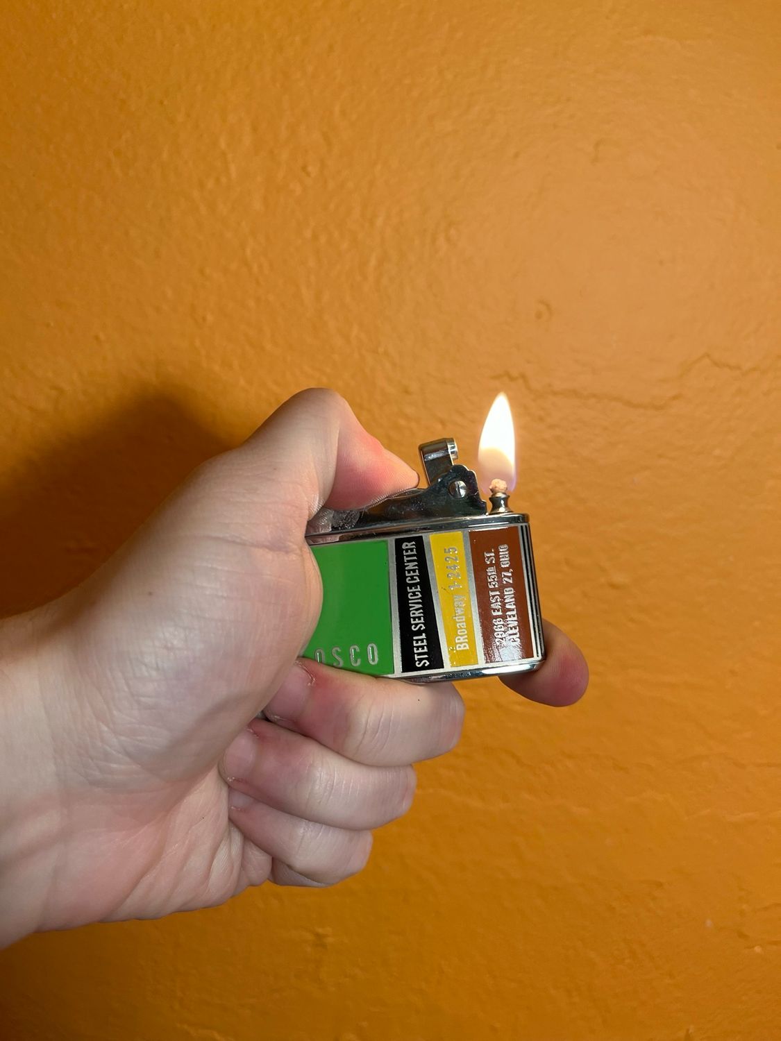 Osco Steel Service Center Cleveland OH Flat Lighter