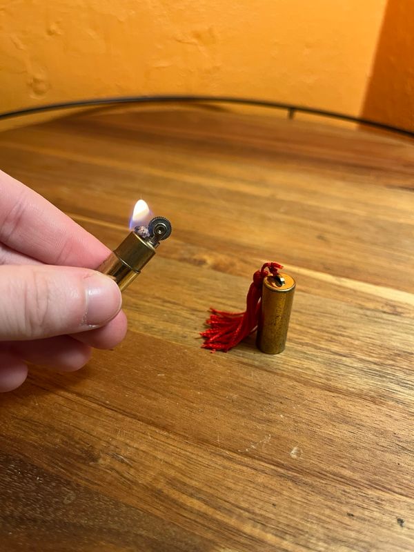 Spark Tassled Capsule Lighter
