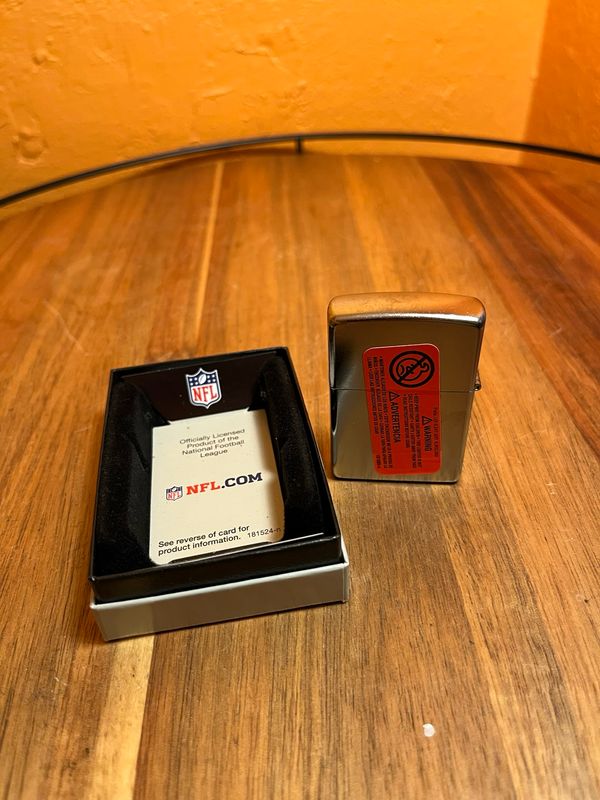 2021 Pittsburgh Steelers Sealed Unstruck Zippo Lighter