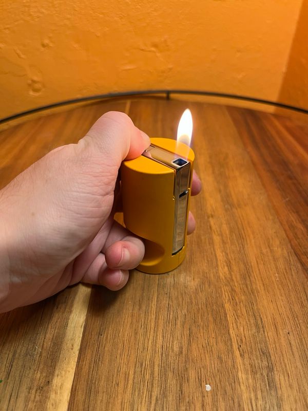 West German Ronson Convertible Table To Pocket Butane Lighter