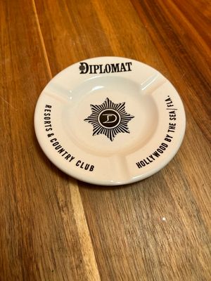 Diplomat Resort &amp; Country Club Hollywood By The Sea FL Souvenir Ashtray