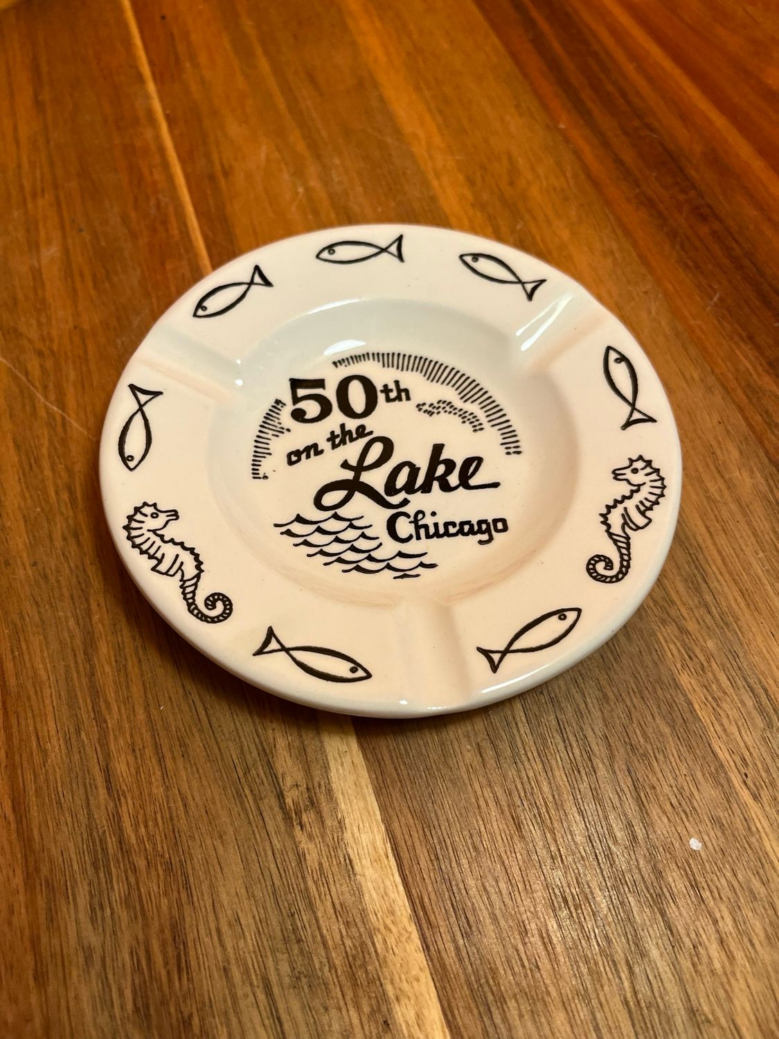 50th On The Lake Chicago Ashtray