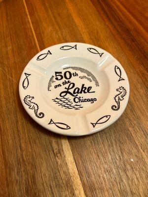 50th On The Lake Chicago Ashtray