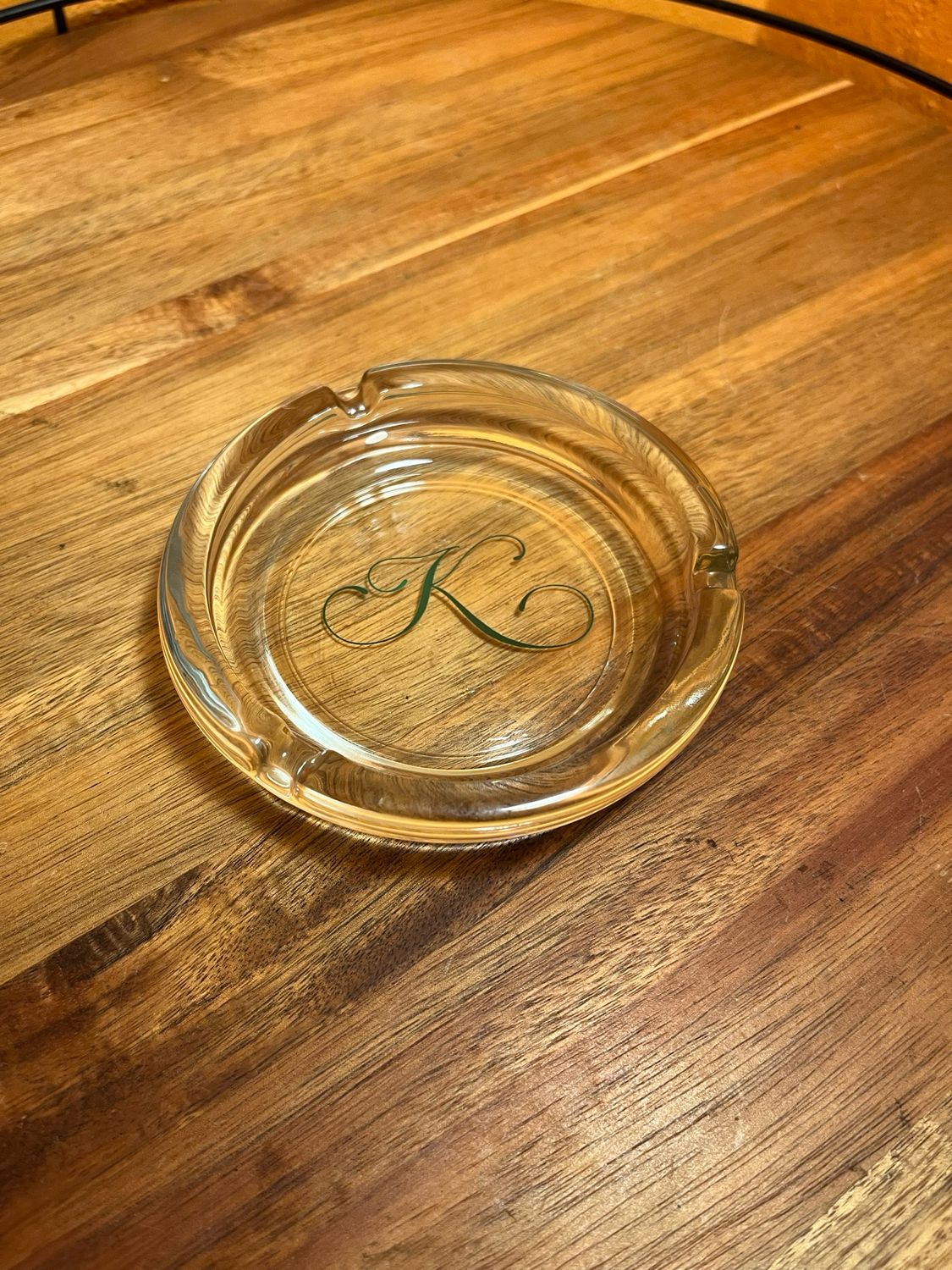 K Initial Ashtray