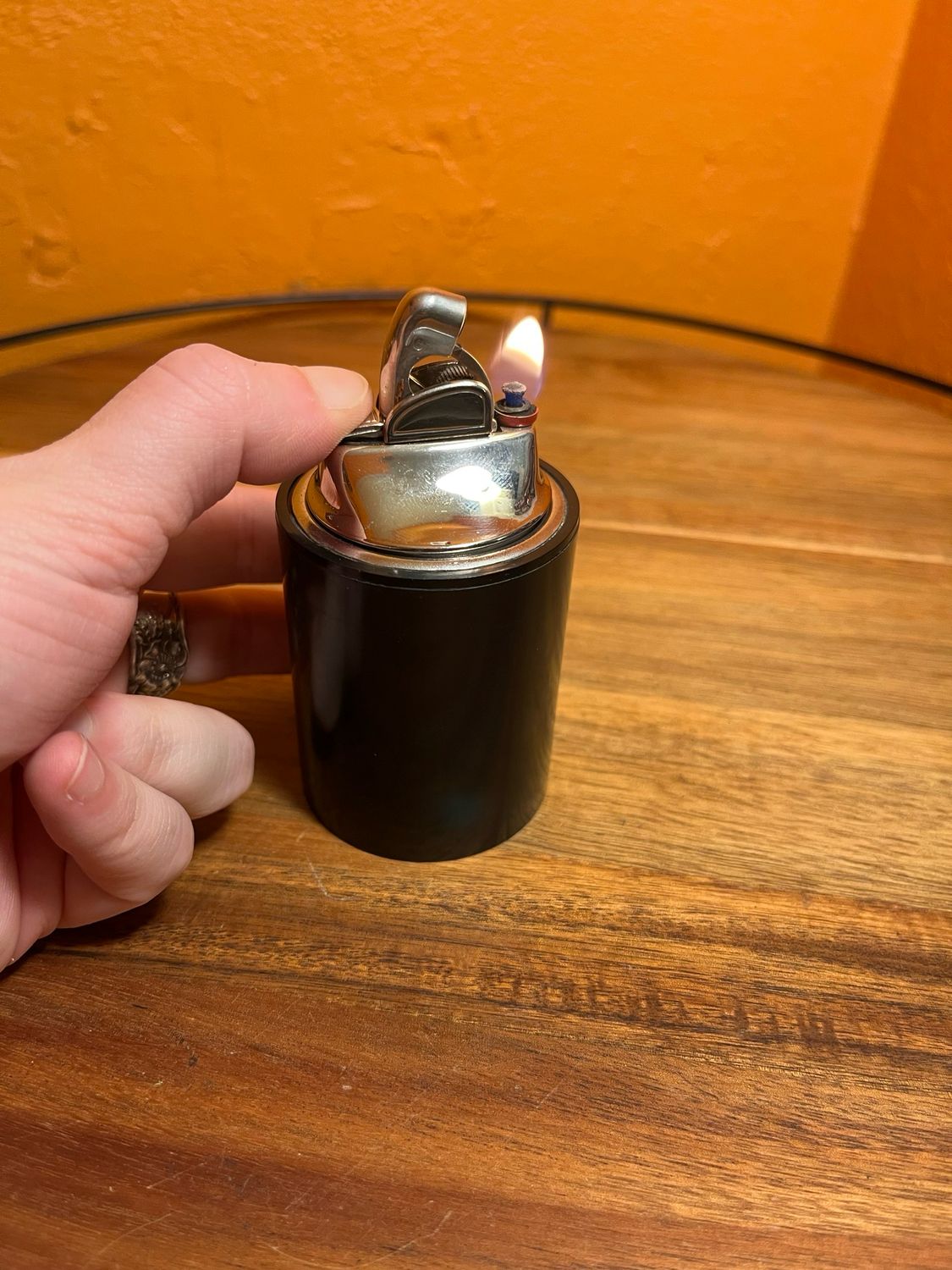 MCM Cylinder Table Lighter