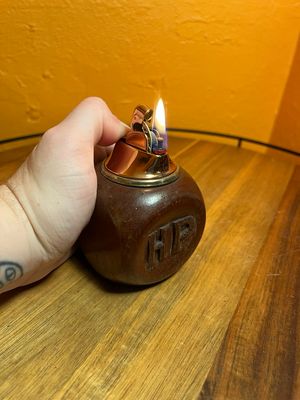Customized ‘HP’ Robinwood NYC Wooden Table Lighter