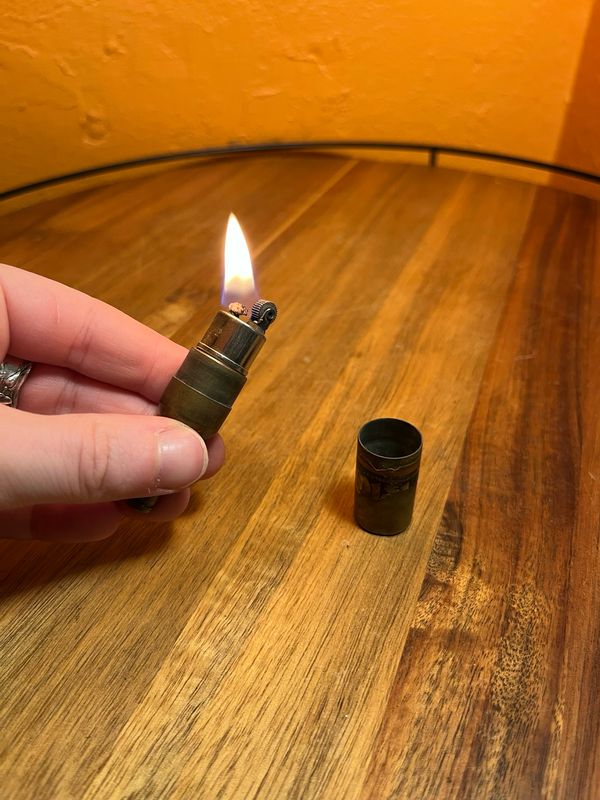 Worn Bottle Lighter