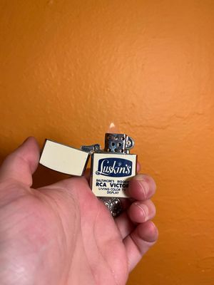 Luskin’s Baltimore’s Biggest RCA Vector Flip Top Lighter