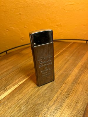 Hoffman Enclosures Measuring Tape Flip Top Table Lighter