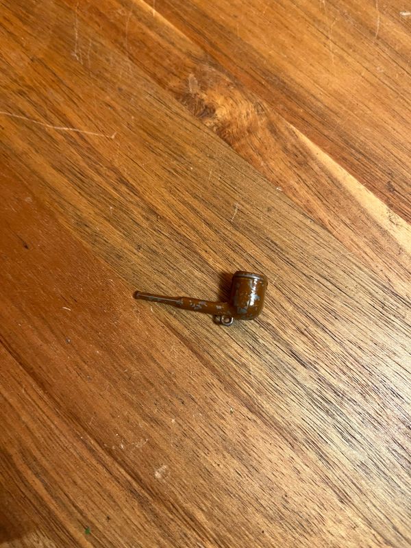 Vintage Pipe Charm