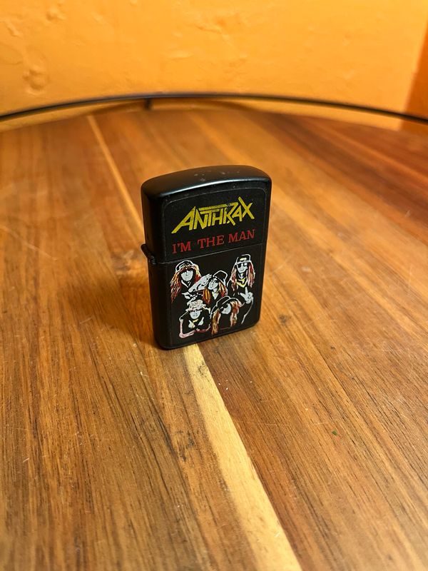 Anthrax I’m The Man Flip Top Lighter