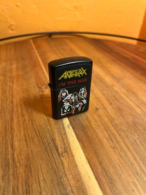Anthrax I’m The Man Flip Top Lighter
