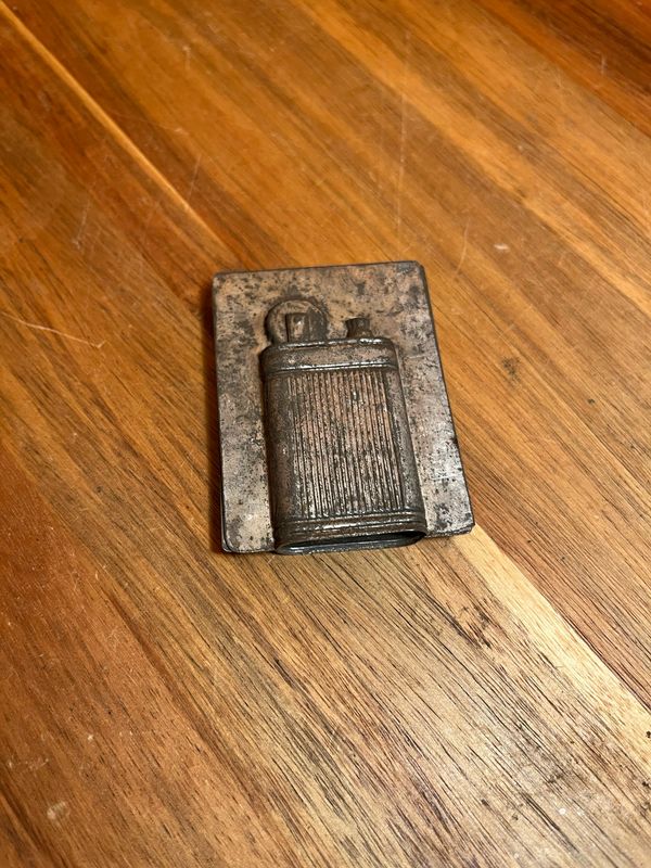 Antique Lighter Shaped Chocolate Mold