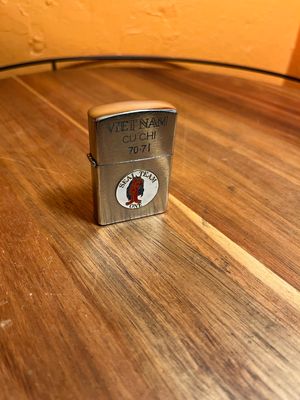Vietnam Cu Chi 70-71 Seal Team One Knockoff Zippo Flip Top Lighter
