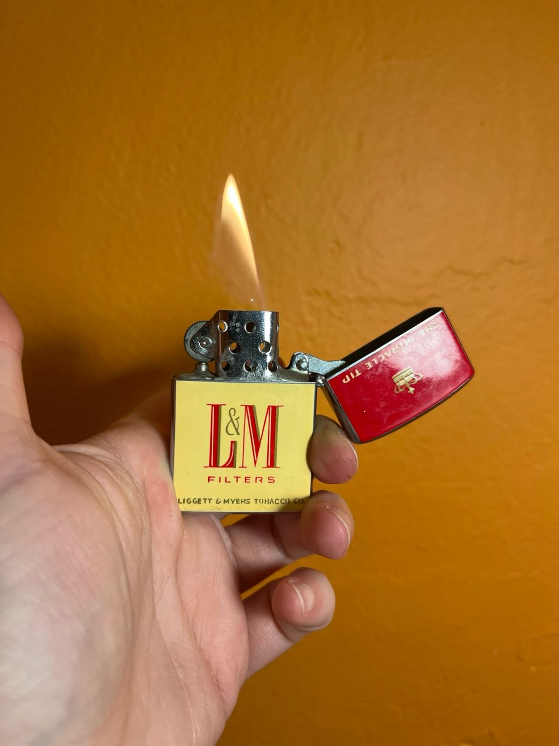 L&amp;M Filters Flip Top Lighter
